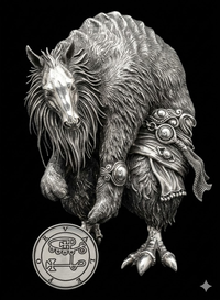 Selo do daemon Valefor - Duque da Goetia