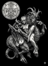 Sigilo do Grande Duque Astaroth da Goetia - mestre das ciências ocultas