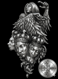 Sigilo do Príncipe e Presidente Gaap da Goetia - mestre da filosofia e das artes liberais