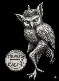 Sigilo do Príncipe Stolas da Goetia - mestre das ciências e das ervas