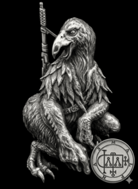 Sigilo do Grande Presidente Malphas da Goetia - corvo das torres e dos pensamentos inimigos