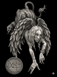 Sigilo do Duque Focalor da Goetia - governante dos mares e das tempestades
