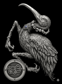 Sigilo do Marquês Shax da Goetia - ladrão de vozes e revelador de segredos