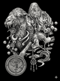 Sigilo do Duque Vual da Goetia - senhor do amor e da reconciliação
