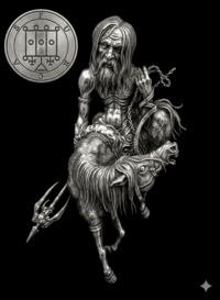 Sigilo do Cavaleiro e Conde Furcas da Goetia - ancião das ciências e da filosofia