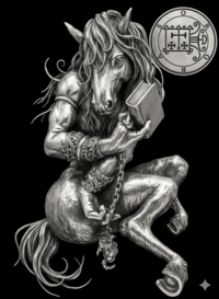 Sigilo do Príncipe Orobas da Goetia - protetor da verdade e do destino