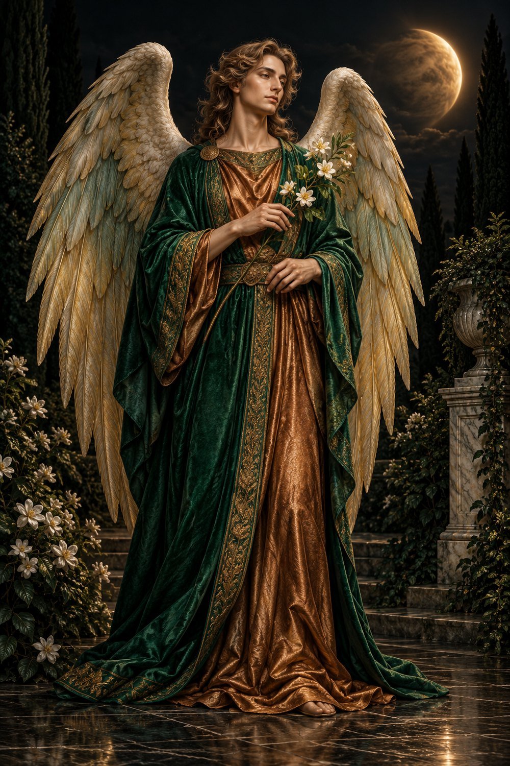 Interpretação artística contemporânea da esfera de Vênus, em sua paleta planetária.