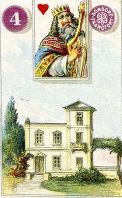 Carta 4: Casa do baralho histórico Dondorf
