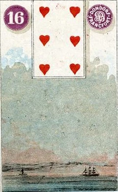 Carta 16: Estrelas do baralho histórico Dondorf