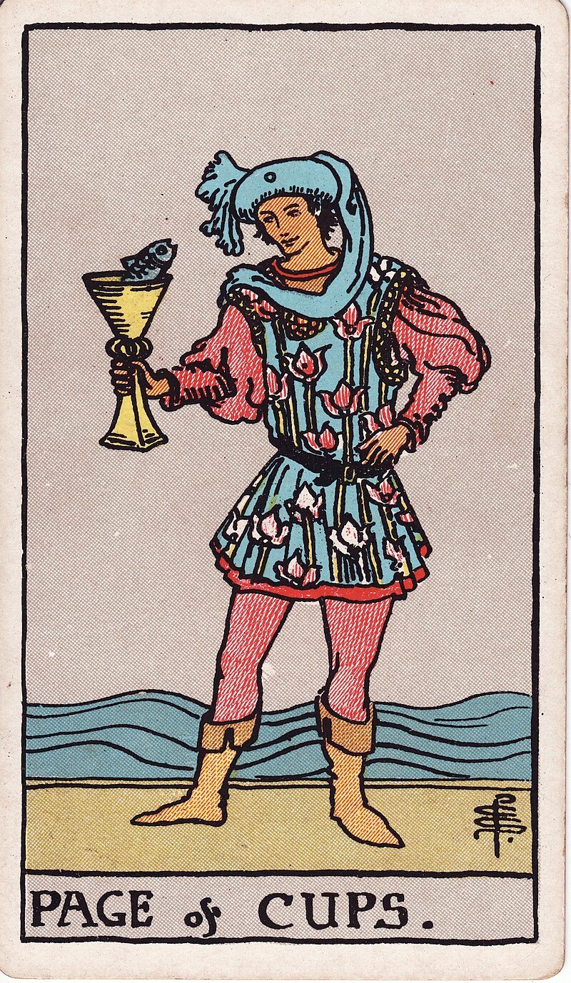 Valete de Copas - Tarot Rider-Waite