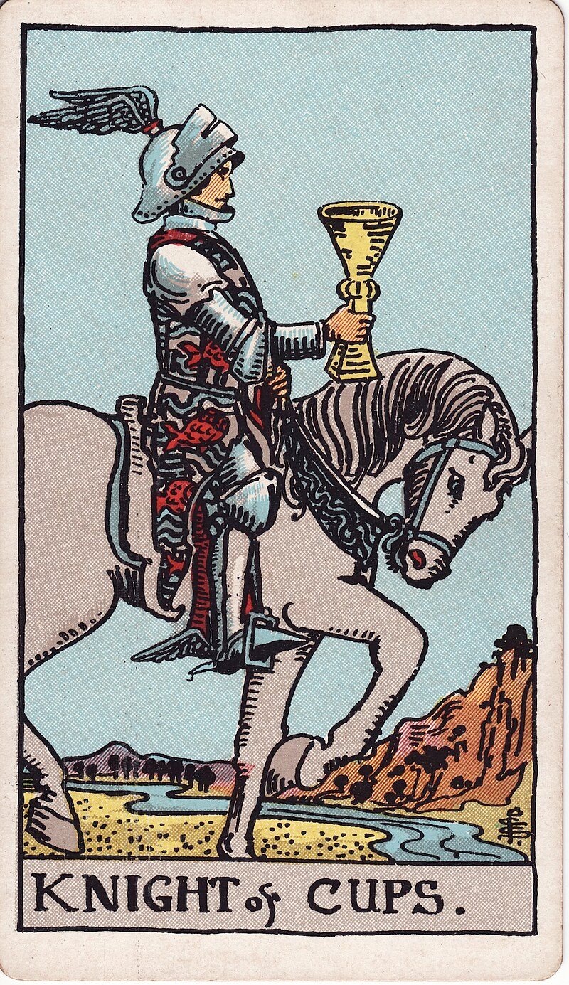 Cavaleiro de Copas - Tarot Rider-Waite