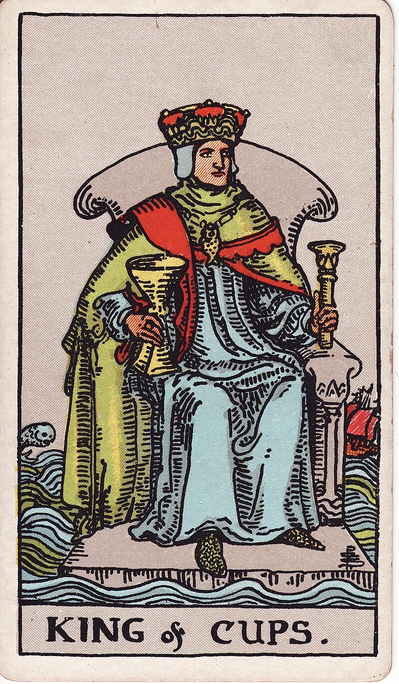 Rei de Copas - Tarot Rider-Waite